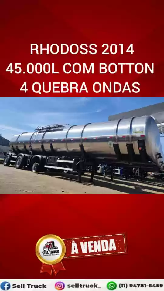 Carreta de inox Vanderleia de inox Carreta 4 eixos de inox Carreta tanque de inox Carreta de inox quarto eixo Carreta de inox 4 eixos Carreta tanque 4 eixos de inox 77